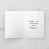 Carte d'anniversaire sur le thème de la pêche pour (Intérieur)