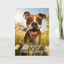 Carte d'anniversaire sur mesure