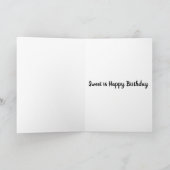 Carte d'anniversaire Sweet 16 (Intérieur)