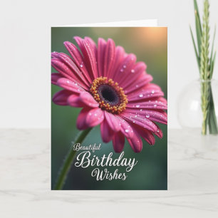 Carte d'anniversaire Sweet Dewdrop
