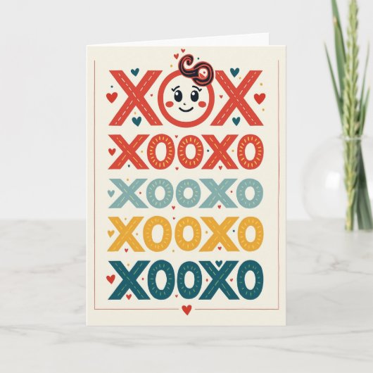 Carte d'anniversaire Sweet Embrace (Devant)