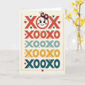 Carte d'anniversaire Sweet Embrace (Fleur jaune)