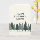 Carte d'anniversaire Sweet Tree Art (Fleur jaune)
