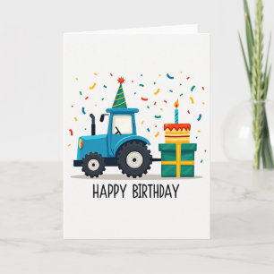Carte d'anniversaire Sweet Truck