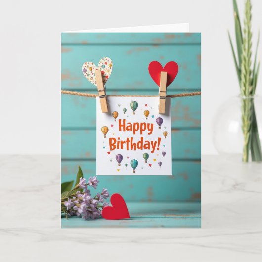 Carte d'anniversaire Sweet Twine (Devant)