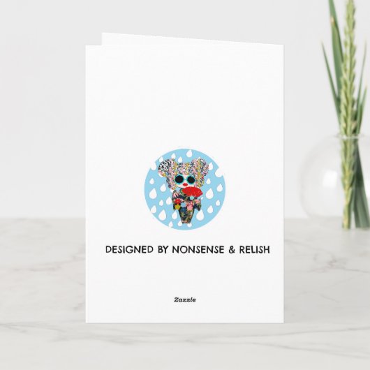 Carte d'anniversaire Sweets (Dos)