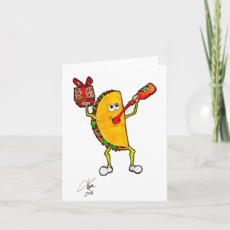Carte d'anniversaire Taco Drink Tobasco