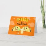 Carte d'anniversaire Taco Lover Friend<br><div class="desc">Avez-vous un ami amoureux du taco ? C'est la carte d'anniversaire parfaite ! Cette carte est personnalisable à l'intérieur avec votre message personnalisé. Santé!</div>