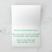 Carte d'anniversaire "Taco Pizza" (Intérieur)