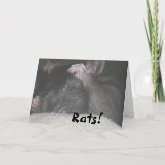 Carte d'anniversaire tardive