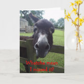 Carte d'anniversaire tardive (Fleur jaune)