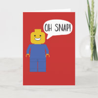 Carte d'anniversaire tardive représentant une figu