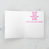 CARTE D'ANNIVERSAIRE TASSE À THÉ (Intérieur)