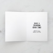Carte d'anniversaire thème crocodile drôle (Intérieur)