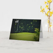Carte d'anniversaire "Theodore Wirth Golf Course" (Fleur jaune)