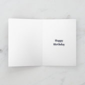 Carte d'anniversaire Tiki Monkey (Intérieur)