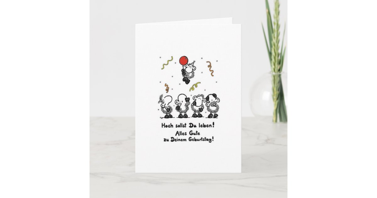 Carte D Anniversaire Traduction Allemande Zazzle Be Carte D Anniversaire Traduction Allemande Zazzle Be