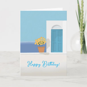 CARTE D'ANNIVERSAIRE TRANQUILLE