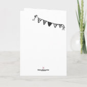 Carte d'anniversaire très mignonne  (Dos)