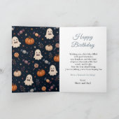 Carte d'anniversaire Trick or Three (Intérieur)