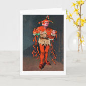 Carte d'anniversaire trompée (Fleur jaune)