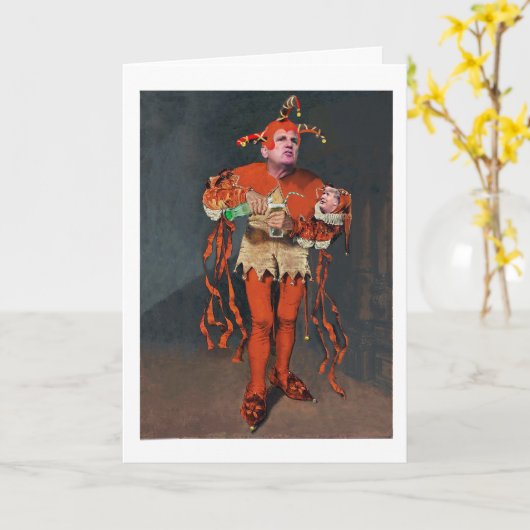 Carte d'anniversaire trompée (Fleur jaune)