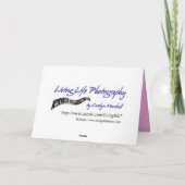 Carte d'anniversaire tropicale (Dos)