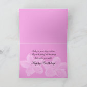 Carte d'anniversaire tropicale (Intérieur)