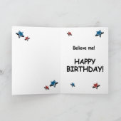 Carte d'anniversaire Trump - Je vous aime plus que (Intérieur)