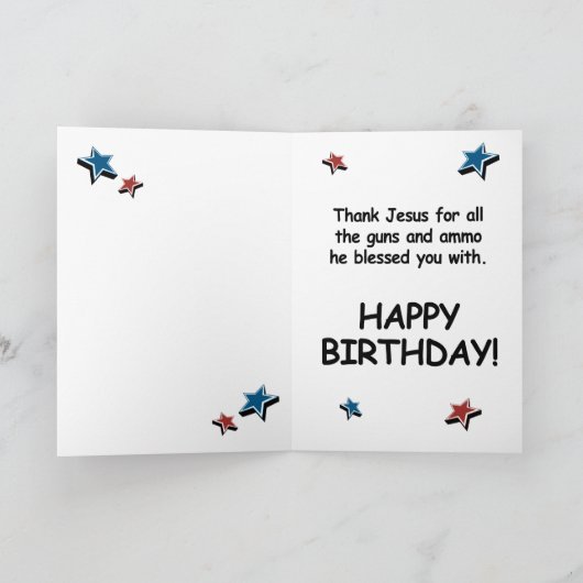 Carte d'anniversaire Trump Pence - Célébrez votre (Intérieur)