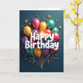Carte d'anniversaire Twilight Sphere (Fleur jaune)