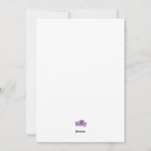 carte d'anniversaire unique 85 ans (ferme) (Dos)