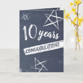 Carte d'anniversaire universelle de l'employé (Fleur jaune)