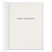 Carte d'anniversaire Velvet-Purple Coronet Humming (Intérieur (Droit))