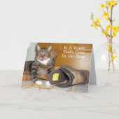 Carte d'Anniversaire - Version de Louie (Fleur jaune)