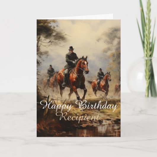 Carte d'anniversaire victorienne, Langue dans la j (Devant)