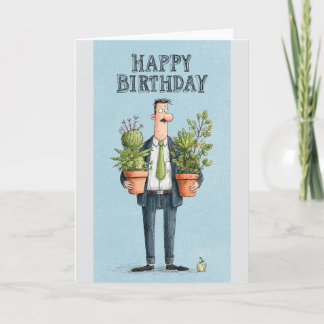 Carte d'anniversaire vierge