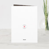 Carte d'anniversaire "Vieux" Punny Whiskey Bois (Dos)