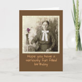 Carte d'anniversaire vintage (Devant)