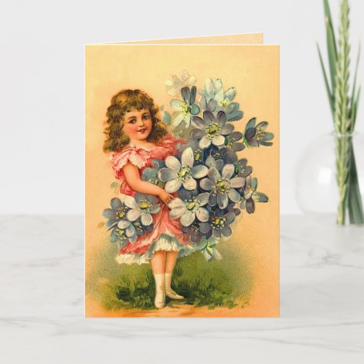 Carte d'anniversaire vintage (Devant)