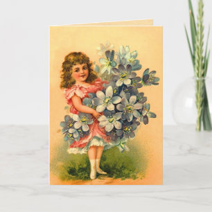 Carte d'anniversaire vintage