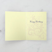 Carte d'anniversaire vintage (Intérieur)