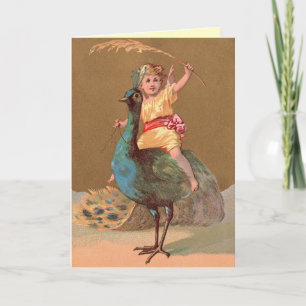 Carte d'anniversaire vintage