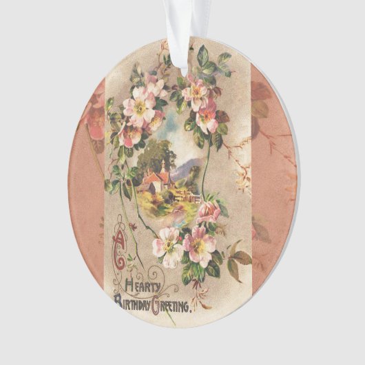 Carte d'anniversaire vintage (devant)