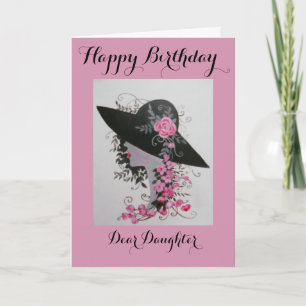 Carte d'anniversaire Vintage