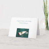 Carte d'anniversaire vintage de beau-frère (Dos)