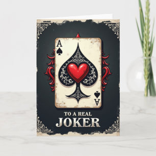Carte d'anniversaire Vintage Heart