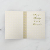 Carte d'anniversaire vintage Kitten (Intérieur)