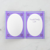 Carte d'anniversaire Violet W2 (Intérieur)