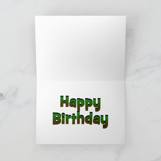 Carte d'anniversaire Virgo (Intérieur)
